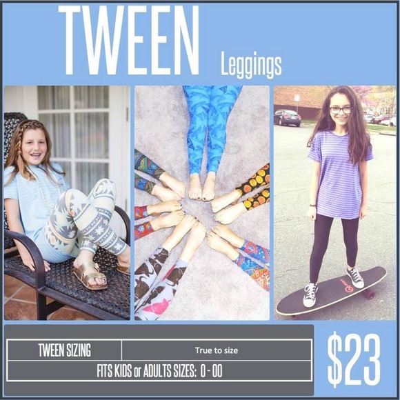 NWOT Lularoe Leggings - Size 00-0 - Picture 6 of 6